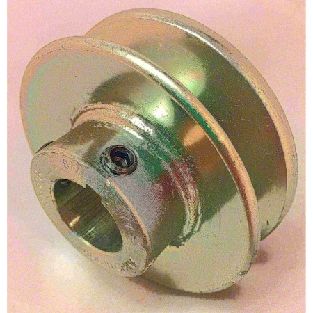 Terre Products V-Groove Drive Pulley - 3'' Dia. - 7/8'' Bore - Steel 230078